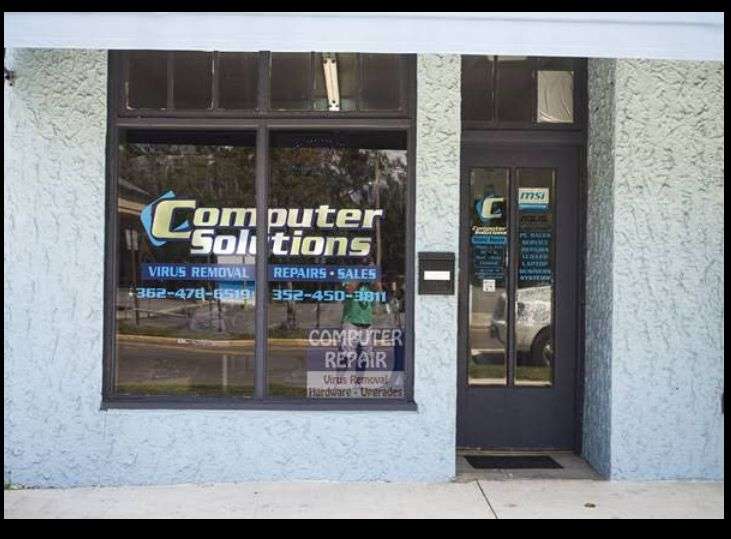 Computer Solutions storefront in Keystone Heights, FL